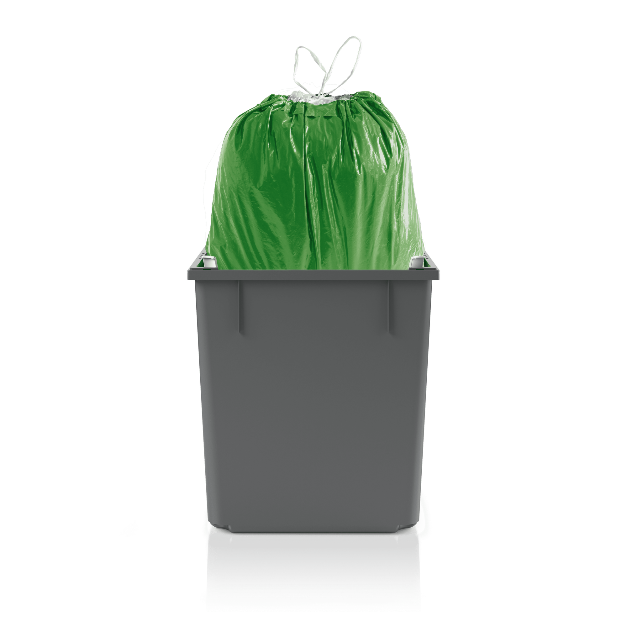 Behälter mit Müllbeutel